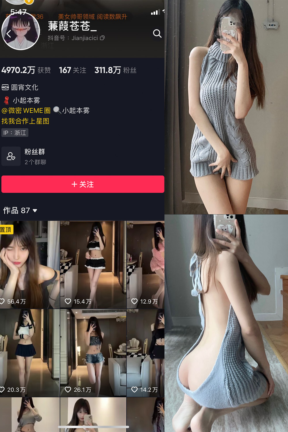 抖音 蒹葭苍苍 微密圈  NO.026期 【43P】-漫天菊花