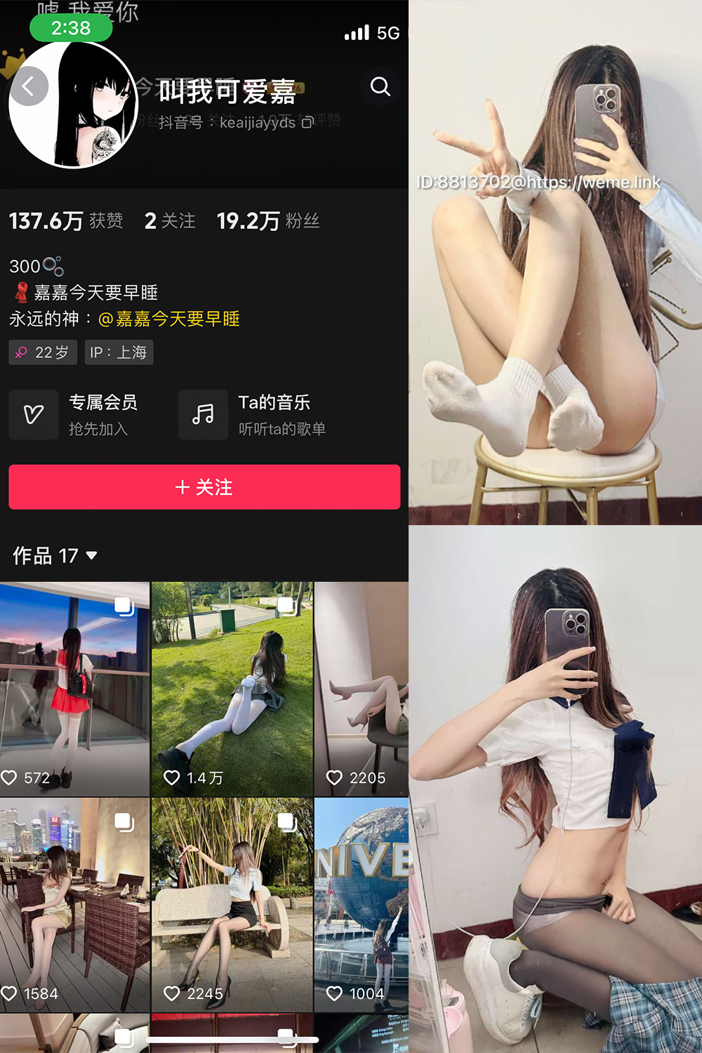 抖音 叫我可爱嘉 微密圈  NO.005期 【33P】-漫天菊花