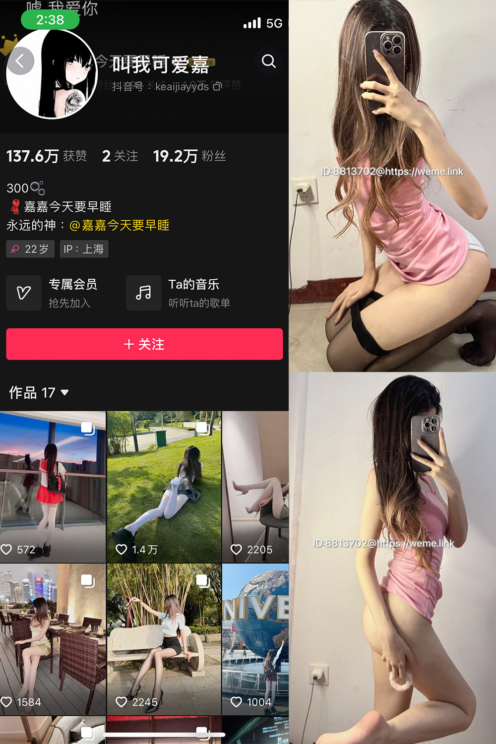 抖音 叫我可爱嘉 微密圈  NO.006期 【40P】-漫天菊花