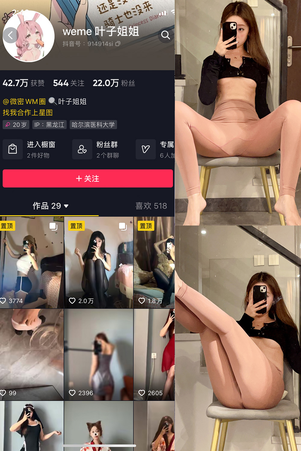 抖音 叶子姐姐 微密圈  NO.028期 【31P】最新至：2024.8.27-漫天菊花